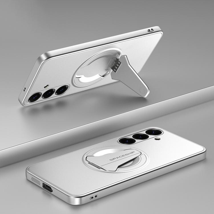 Custodia per telefono pieghevole MagSafe a forma di astronave., For Samsung Galaxy S26+ 5G, For Samsung Galaxy S26 Edge 5G, For Samsung Galaxy S26 Ultra 5G, For Samsung Galaxy S26 5G, For Samsung Galaxy S25 Edge 5G, For Samsung Galaxy S25 5G           ...
