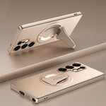 Custodia per telefono pieghevole MagSafe a forma di astronave., For Samsung Galaxy S26+ 5G, For Samsung Galaxy S26 Edge 5G, For Samsung Galaxy S26 Ultra 5G, For Samsung Galaxy S26 5G, For Samsung Galaxy S25 Edge 5G, For Samsung Galaxy S25 5G           ...