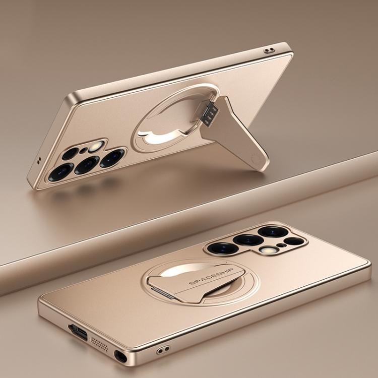 Custodia per telefono pieghevole MagSafe a forma di astronave., For Samsung Galaxy S26+ 5G, For Samsung Galaxy S26 Edge 5G, For Samsung Galaxy S26 Ultra 5G, For Samsung Galaxy S26 5G, For Samsung Galaxy S25 Edge 5G, For Samsung Galaxy S25 5G           ...