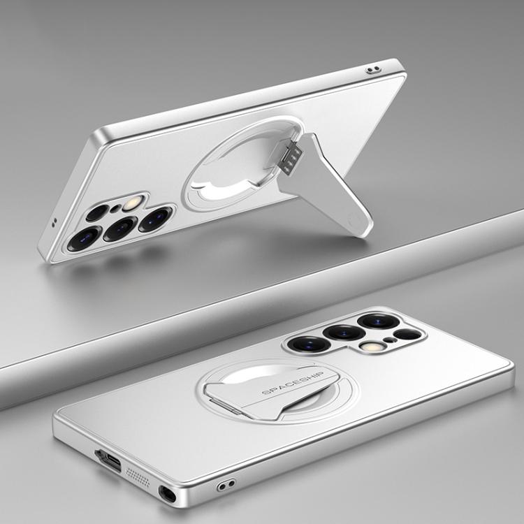 Custodia per telefono pieghevole MagSafe a forma di astronave., For Samsung Galaxy S26+ 5G, For Samsung Galaxy S26 Edge 5G, For Samsung Galaxy S26 Ultra 5G, For Samsung Galaxy S26 5G, For Samsung Galaxy S25 Edge 5G, For Samsung Galaxy S25 5G           ...