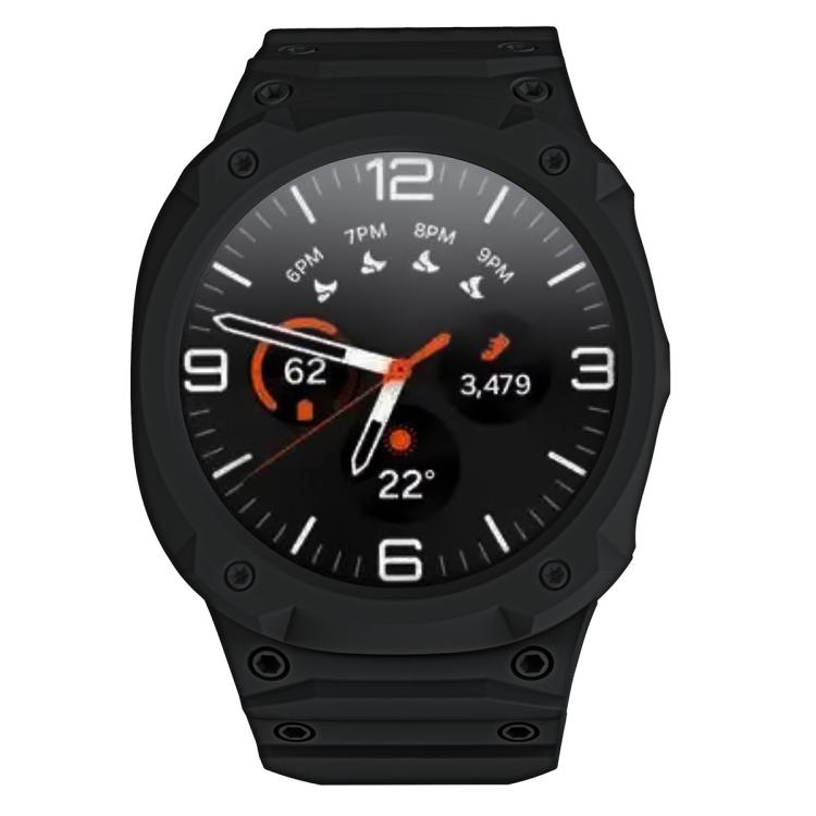 Cinturino per orologio integrato in TPU, For Samsung Galaxy Watch8 44mm, For Samsung Galaxy Watch8 40mm
