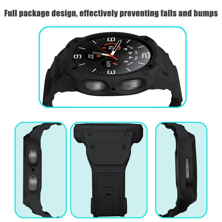 Cinturino per orologio integrato in TPU, For Samsung Galaxy Watch8 44mm, For Samsung Galaxy Watch8 40mm