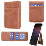 BFK26 Adesivo magnetico per retro cellulare, colore a tinta unita, per custodia di carte.