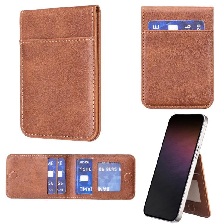 BFK26 Adesivo magnetico per retro cellulare, colore a tinta unita, per custodia di carte.