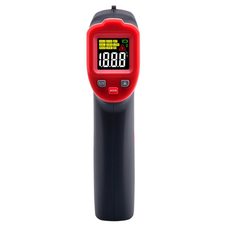 Termometro a infrarossi portatile Wintact WT327D, intervallo di misurazione: da -50 a 950 gradi Celsius, WT327D