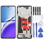 Gruppo completo di digitalizzatore per schermo OLED LCD con cornice, For OPPO F27 5G, For OPPO Reno12 F 4G CPH2687