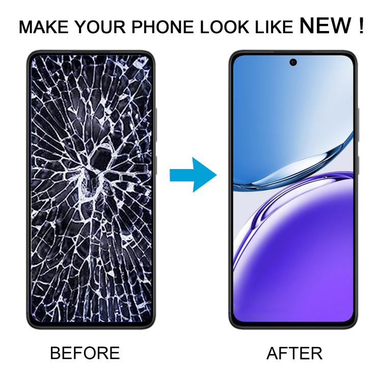 Gruppo completo di digitalizzatore per schermo OLED LCD con cornice, For OPPO F27 5G, For OPPO Reno12 F 4G CPH2687