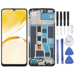 Display LCD con digitalizzatore e cornice per Realme 14x e compat