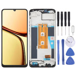 Display LCD con digitalizzatore e cornice per Realme 14x e compat