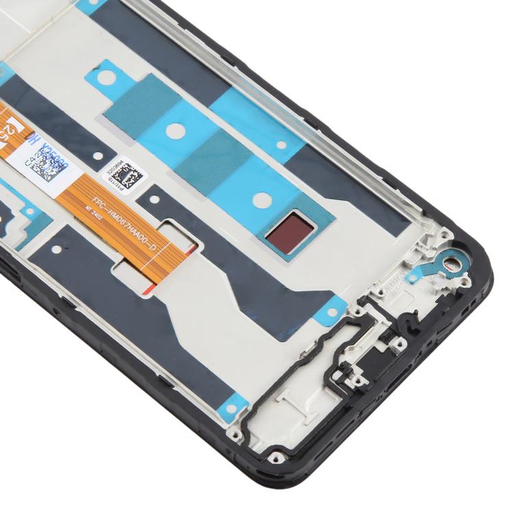 Display LCD con digitalizzatore e cornice per Realme 14x e compat