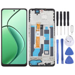 Display LCD con digitalizzatore e cornice per Realme 14x e compat