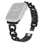 Cinturino per orologio xDfind Double Circle in metallo, For Apple Watch 42 / 44 / 45 / 46 / 49mm, For Apple Watch 38 / 40 / 41 / S10 42mm