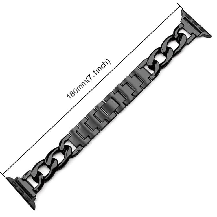 Cinturino per orologio xDfind Double Circle in metallo, For Apple Watch 42 / 44 / 45 / 46 / 49mm, For Apple Watch 38 / 40 / 41 / S10 42mm