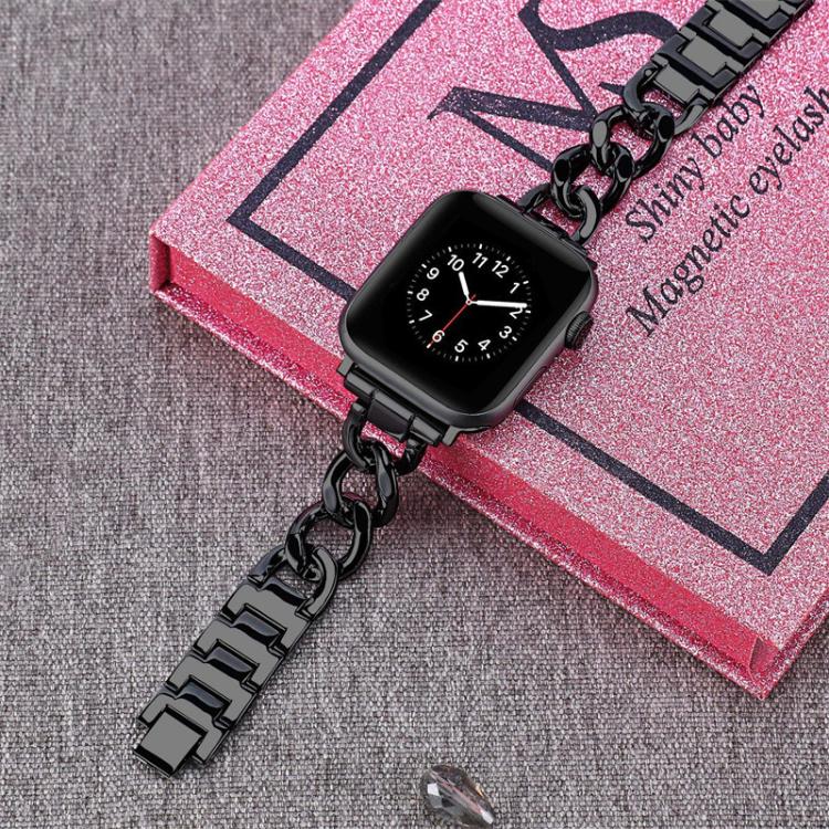 Cinturino per orologio xDfind Double Circle in metallo, For Apple Watch 42 / 44 / 45 / 46 / 49mm, For Apple Watch 38 / 40 / 41 / S10 42mm
