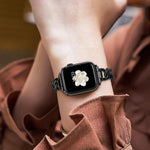 Cinturino per orologio xDfind Double Circle in metallo, For Apple Watch 42 / 44 / 45 / 46 / 49mm, For Apple Watch 38 / 40 / 41 / S10 42mm