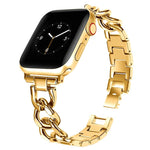 Cinturino per orologio xDfind Double Circle in metallo, For Apple Watch 42 / 44 / 45 / 46 / 49mm, For Apple Watch 38 / 40 / 41 / S10 42mm