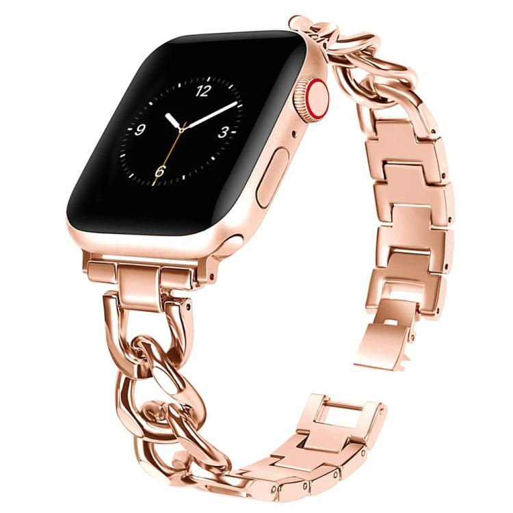 Cinturino per orologio xDfind Double Circle in metallo, For Apple Watch 42 / 44 / 45 / 46 / 49mm, For Apple Watch 38 / 40 / 41 / S10 42mm