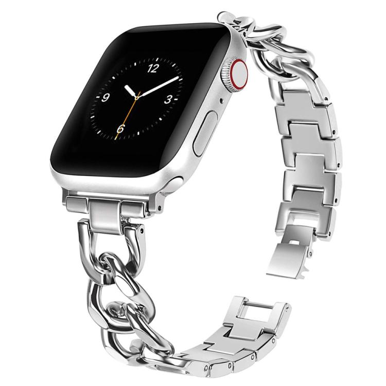 Cinturino per orologio xDfind Double Circle in metallo, For Apple Watch 42 / 44 / 45 / 46 / 49mm, For Apple Watch 38 / 40 / 41 / S10 42mm