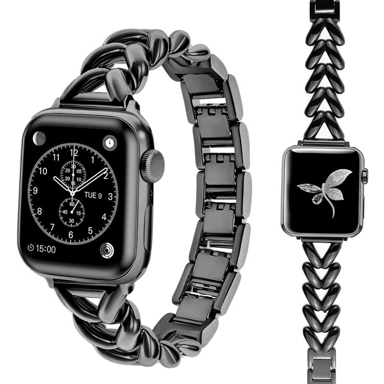 Cinturino per orologio in metallo a forma di V xDfind, For Apple Watch 42 / 44 / 45 / 46 / 49mm, For Apple Watch 38 / 40 / 41 / S10 42mm