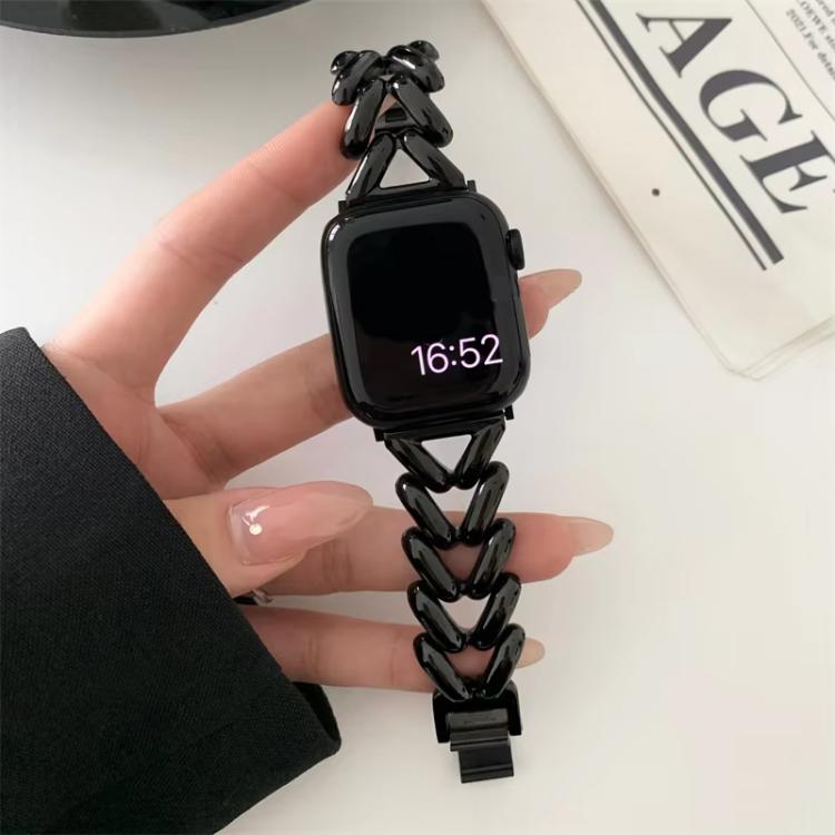 Cinturino per orologio in metallo a forma di V xDfind, For Apple Watch 42 / 44 / 45 / 46 / 49mm, For Apple Watch 38 / 40 / 41 / S10 42mm