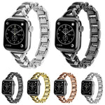 Cinturino per orologio in metallo a forma di V xDfind, For Apple Watch 42 / 44 / 45 / 46 / 49mm, For Apple Watch 38 / 40 / 41 / S10 42mm