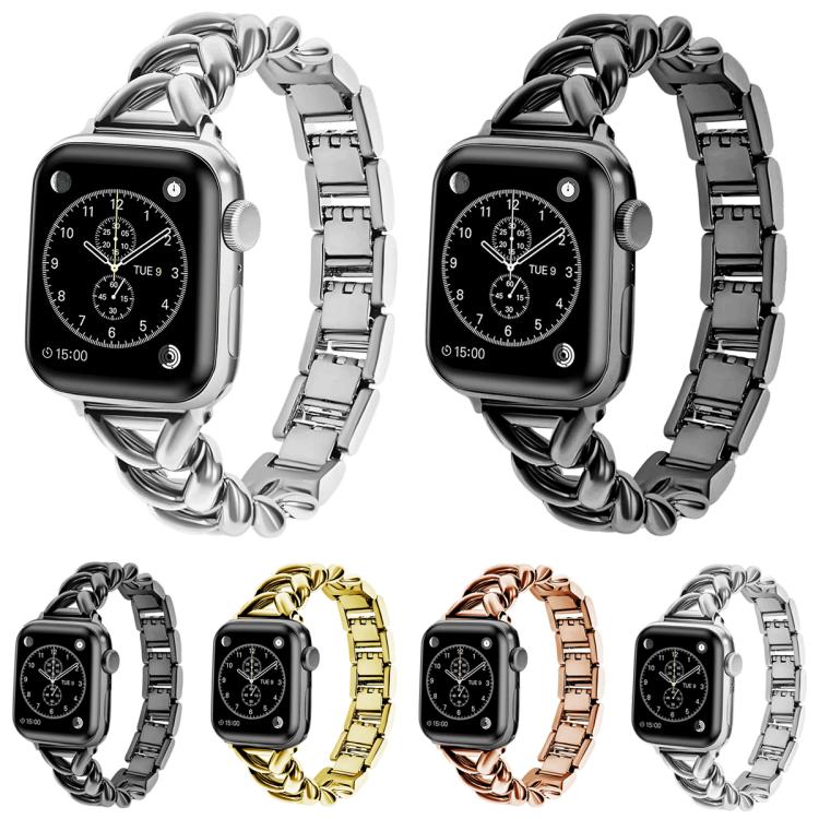 Cinturino per orologio in metallo a forma di V xDfind, For Apple Watch 42 / 44 / 45 / 46 / 49mm, For Apple Watch 38 / 40 / 41 / S10 42mm
