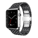 Cinturino per orologio xDfind con texture a drago in metallo, For Apple Watch 42 / 44 / 45 / 46 / 49mm, For Apple Watch 38 / 40 / 41 / S10 42mm