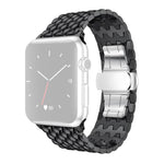 Cinturino per orologio xDfind con texture a drago in metallo, For Apple Watch 42 / 44 / 45 / 46 / 49mm, For Apple Watch 38 / 40 / 41 / S10 42mm