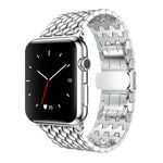 Cinturino per orologio xDfind con texture a drago in metallo, For Apple Watch 42 / 44 / 45 / 46 / 49mm, For Apple Watch 38 / 40 / 41 / S10 42mm