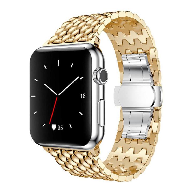 Cinturino per orologio xDfind con texture a drago in metallo, For Apple Watch 42 / 44 / 45 / 46 / 49mm, For Apple Watch 38 / 40 / 41 / S10 42mm