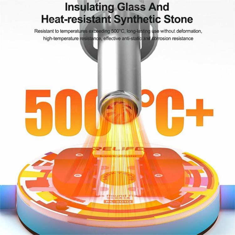 Dispositivo di riparazione per schede madri Relife RL-601Q con anello termoisolante in vetro temperato., Relife RL-601Q