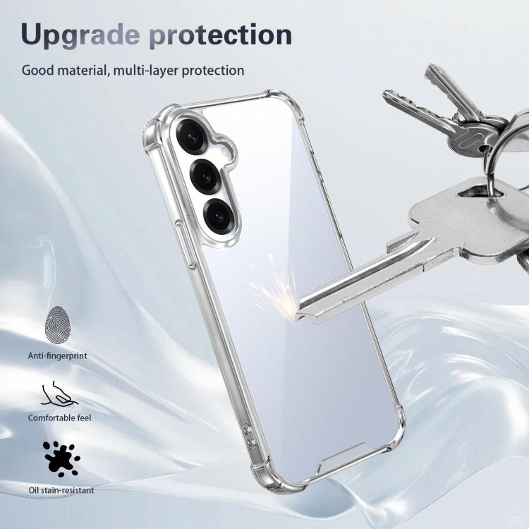 Custodia per telefono antiurto a quattro angoli in acrilico + TPU, For Samsung Galaxy S26+ 5G, For Samsung Galaxy S26 Ultra 5G, For Samsung Galaxy S26 5G, For Samsung Galaxy S25 Edge 5G, For Samsung Galaxy S25 5G, For Samsung Galaxy S25+ 5G            ...