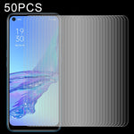 50 pellicole in vetro temperato da 0,26 mm 9H 2,5D, For OPPO A32 (50 PCS), For OPPO Find X2 Neo (50 PCS), For OPPO A53 2020 (50 PCS), For OPPO Reno4 SE (50 PCS), For OPPO Reno4 (50 PCS), For OPPO Find X2 Lite (50 PCS), For OPPO F17 Pro (50 PCS)        ...