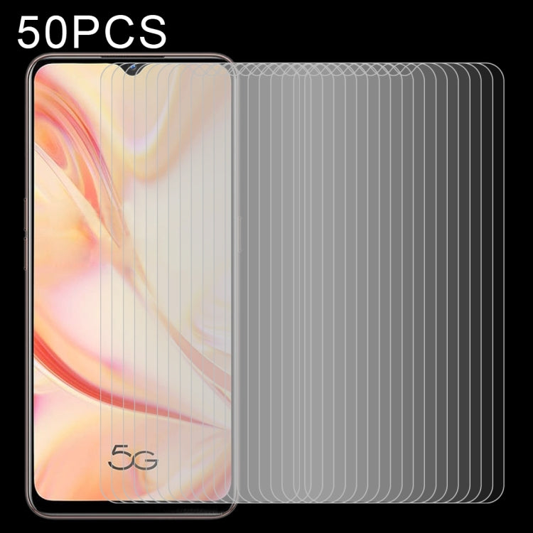 50 pellicole in vetro temperato da 0,26 mm 9H 2,5D, For OPPO A32 (50 PCS), For OPPO Find X2 Neo (50 PCS), For OPPO A53 2020 (50 PCS), For OPPO Reno4 SE (50 PCS), For OPPO Reno4 (50 PCS), For OPPO Find X2 Lite (50 PCS), For OPPO F17 Pro (50 PCS)        ...