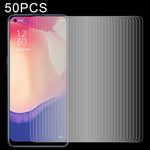 50 pellicole in vetro temperato da 0,26 mm 9H 2,5D, For OPPO A32 (50 PCS), For OPPO Find X2 Neo (50 PCS), For OPPO A53 2020 (50 PCS), For OPPO Reno4 SE (50 PCS), For OPPO Reno4 (50 PCS), For OPPO Find X2 Lite (50 PCS), For OPPO F17 Pro (50 PCS)        ...