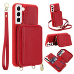 Borsa a tracolla con cerniera, protezione RFID, custodia per carte e telefono, For Samsung Galaxy S25 5G / S24 5G, For Samsung Galaxy S25+ 5G / S24+ 5G, For Samsung Galaxy S24 Ultra 5G, For Samsung Galaxy S22+ 5G