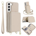 Borsa a tracolla con cerniera, protezione RFID, custodia per carte e telefono, For Samsung Galaxy S22 5G