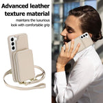 Borsa a tracolla con cerniera, protezione RFID, custodia per carte e telefono, For Samsung Galaxy S22 5G