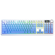 AULA F108 Pro 108 Keys Wired/2.4G/Bluetooth Three Model Customizable RGB Gaming Mechanical Keyboard