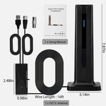 Antenna TV Digitale 4K HD Ricevitore Terrestre ATSC