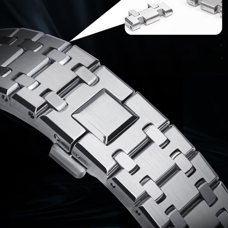 Cinturino per orologio in acciaio inossidabile con fibbia a farfalla., For  Amazfit T-Rex 3, For  Amazfit T-Rex 2, For Amazfit T-Rex Pro