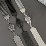 Cinturino per orologio in lega di titanio staccabile con un lato a perline, For  Amazfit T-Rex 3, For  Amazfit T-Rex 2, For Amazfit T-Rex Pro