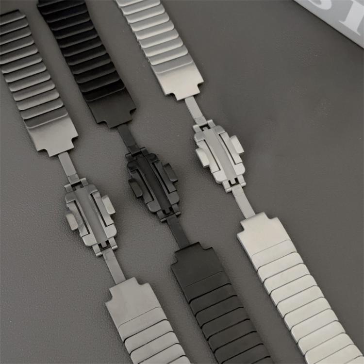 Cinturino per orologio in lega di titanio staccabile con un lato a perline, For  Amazfit T-Rex 3, For  Amazfit T-Rex 2, For Amazfit T-Rex Pro
