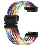Cinturino per orologio intrecciato con fibbia a scatto da paracadute, For  Amazfit T-Rex 3