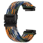 Cinturino per orologio intrecciato con fibbia a scatto da paracadute, For  Amazfit T-Rex 3