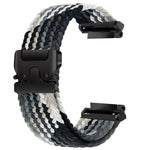 Cinturino per orologio intrecciato con fibbia a scatto da paracadute, For  Amazfit T-Rex 3