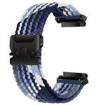 Cinturino per orologio intrecciato con fibbia a scatto da paracadute, For  Amazfit T-Rex 3