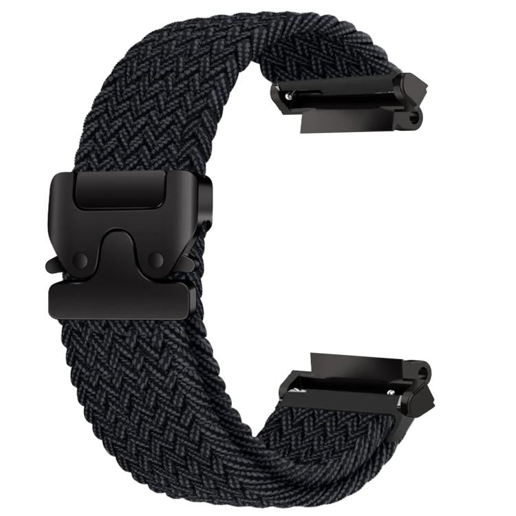 Cinturino per orologio intrecciato con fibbia a scatto da paracadute, For  Amazfit T-Rex 3
