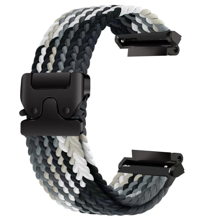 Cinturino per orologio intrecciato con fibbia a scatto da paracadute, For  Amazfit T-Rex 2