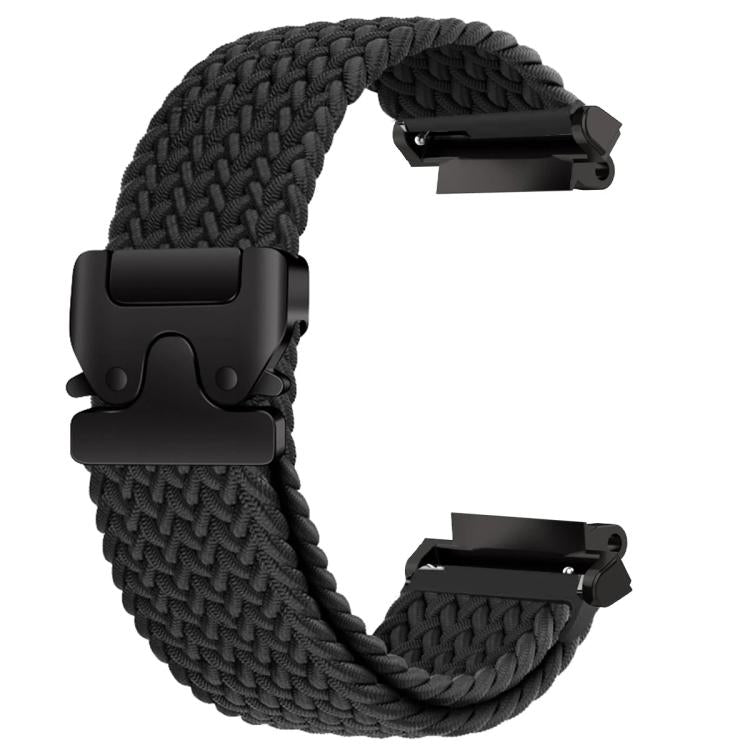 Cinturino per orologio intrecciato con fibbia a scatto da paracadute, For  Amazfit T-Rex 2